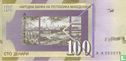 Mazedonien 100 Denari 2000 (P20) - Bild 2