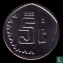 Mexico 5 centavos 1995 - Image 1