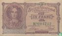 Belgium 1 Franc 1917 - Image 1
