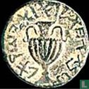 Judea, AE coin, Bar Kochba opstand 134-135 AD - Afbeelding 2