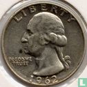 United States ¼ dollar 1962 (D) - Image 1