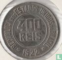 Brazilië 400 réis 1922 - Afbeelding 1