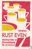 Koffietent Rust Even - Image 1