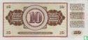 Yougoslavie 10 dinars - Image 2