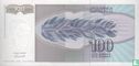 Yougoslavie 100 Dinara 1992 - Image 2