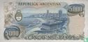 Argentinië 5000 Pesos 1977 - Afbeelding 2
