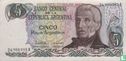 Argentina 5 Pesos Argentinos 1983 - Image 1