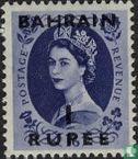 La Reine Elizabeth II, avec surcharge - Image 1
