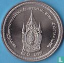 Thailand 20 baht 2007 (BE2550) "80th birthday of King Rama IX" - Image 1