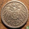 Empire allemand 5 pfennig 1898 (F) - Image 2