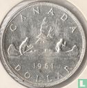 Canada 1 dollar 1961 - Image 1