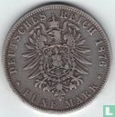 Hamburg 5 mark 1876 - Image 1