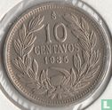 Chili 10 centavos 1935 - Image 1