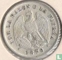Chile 20 centavos 1879 (type 2) - Image 1