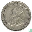 Straits Settlements 10 Cent 1918