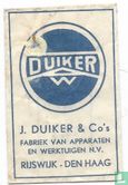 J. Duiker & Co's Fabriek van Apparaten en Werktuigen N.V. - Afbeelding 1