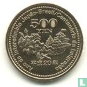 Japon 500 yen 2008 (année 20) "Centenary of Immigration from Japan to Brazil" - Image 1