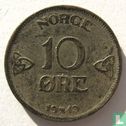 Norwegen 10 Øre 1919 - Bild 1
