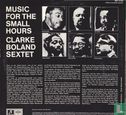 Clarke Boland Sextet Music for the small hours - Afbeelding 2