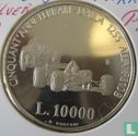 San Marino 10000 lire 1998 (PROOF) "50th anniversary of Ferrari" - Image 2