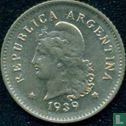Argentinië 10 centavos 1939 - Afbeelding 1