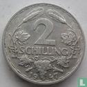 Austria 2 schilling 1947 - Image 1