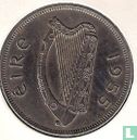 Ierland ½ crown 1955 - Afbeelding 1