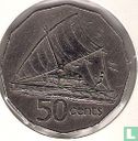Fiji 50 cents 1975 - Image 2