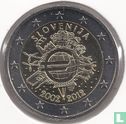 Slovénie 2 euro 2012 "10 years of euro cash" - Image 1