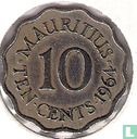 Mauritius 10 cent 1964 - Afbeelding 1