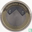Slovenië 3 euro 2011 "20th anniversary of Independence" - Afbeelding 2