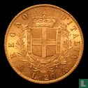 Italië 20 lire 1873 (M) - Afbeelding 2