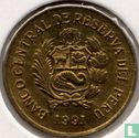Pérou 1 céntimo 1991 - Image 1