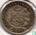 Peru ½ Dinero 1898 (VN) - Bild 1
