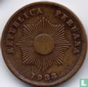 Peru 2 centavos 1933 (without C) - Image 1