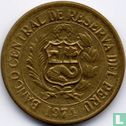 Peru 25 centavos 1974 - Image 1