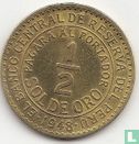 Pérou ½ sol de oro 1948 - Image 1