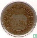 Libéria 1 cent 1937 - Image 2