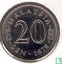 Maleisië 20 sen 1978 - Afbeelding 1
