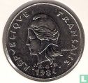 Frans-Polynesië 20 francs 1984 - Afbeelding 1