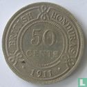 Brits-Honduras 50 cents 1911 - Afbeelding 1