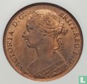 Royaume-Uni 1 Penny 1882H (flat shield) - Image 2