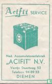 Ned. Accumulatorenfabriek "Acifit" N.V. - Afbeelding 1