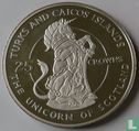 Turks- und Caicosinseln 25 Crown 1978 (PP) "25th anniversary of the Coronation of Elizabeth II - Unicorn of Scotland" - Bild 2