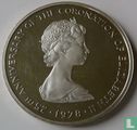 Turks and Caicos Islands 25 crowns 1978 (PROOF) "25th anniversary of the Coronation of Elizabeth II - Griffin of Edward III" - Image 1