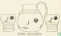 Radio "Geslepen" Waterstel vert chine - Image 3