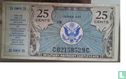 U. S. Army 25 Cents Military Payment Certificate Korea 1950 1952 - Bild 1