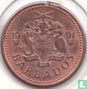 Barbade 1 cent 1991 - Image 1