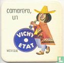 Mexique camarero, un Vichy Etat / Dit is een van de 30 bierviltjes "Collectie Expo 1958". - Image 1