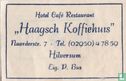 Hotel Café Restaurant "Haagsch Koffiehuis"  - Afbeelding 1